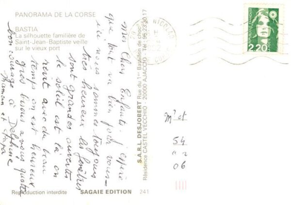 Bastia 2B Haute-Corse Vieux port Eglise Saint-Jean-Baptiste – Bild 2