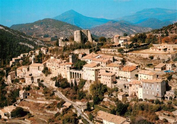 Montbrun-les-Bains Vue aérienne
