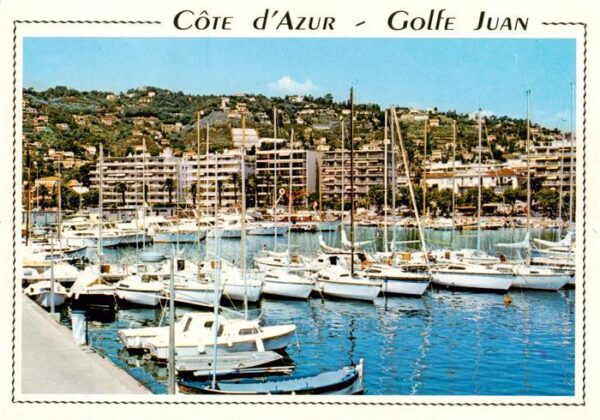 Golfe-Juan 06 Le port et la ville