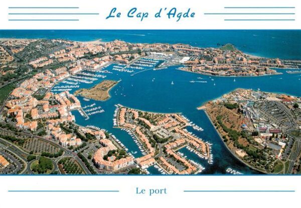 Cap-d Agde Fliegeraufnahme