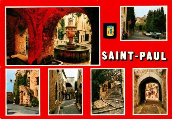 Saint-Paul-de-Vence 06 Alpes-Maritimes Souvenirs de la ville Vues d'ensemble v