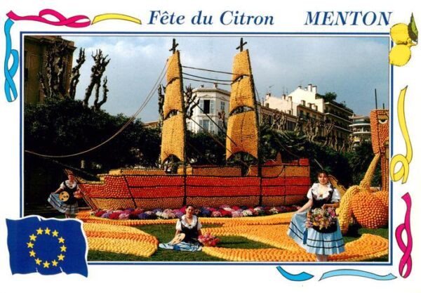Menton 06 Fête du Citron Groupe Folklorique La Me