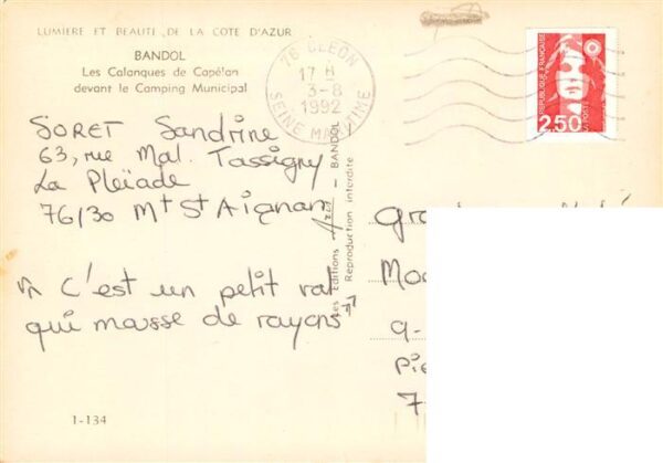 Bandol 83-sur-Mer Les Calanques de Capélan devant le Camp – Bild 2