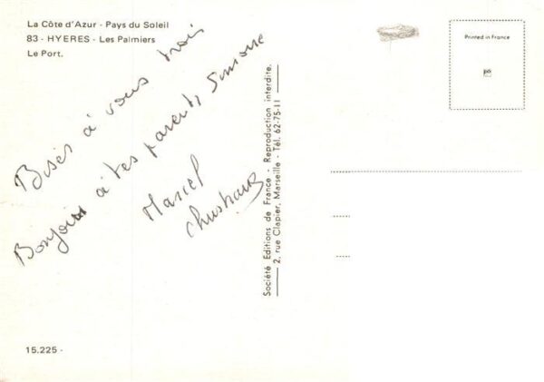 Hyeres-les-Palmiers 83 Var Le port – Bild 2
