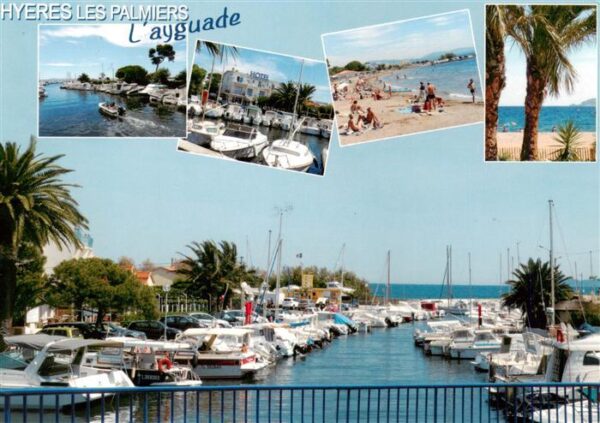 Hyeres-les-Palmiers 83 Var Port de l'Ayguade Plage