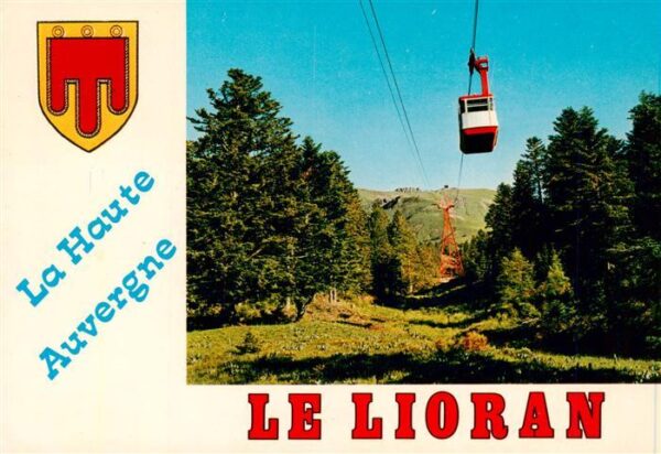 Le Lioran 1368m 15 Cantal Bergbahn
