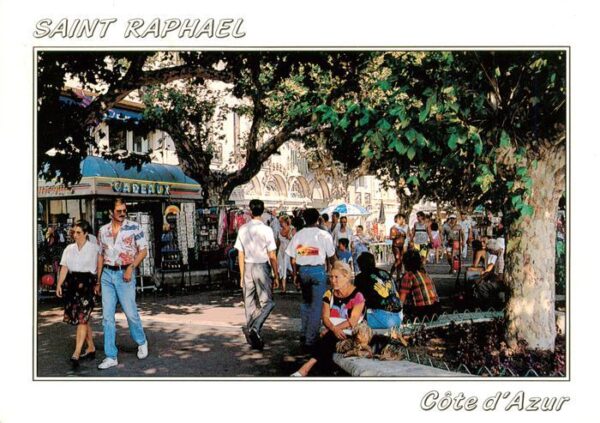 Saint-Raphael  83 Var Promenade Souvenirs