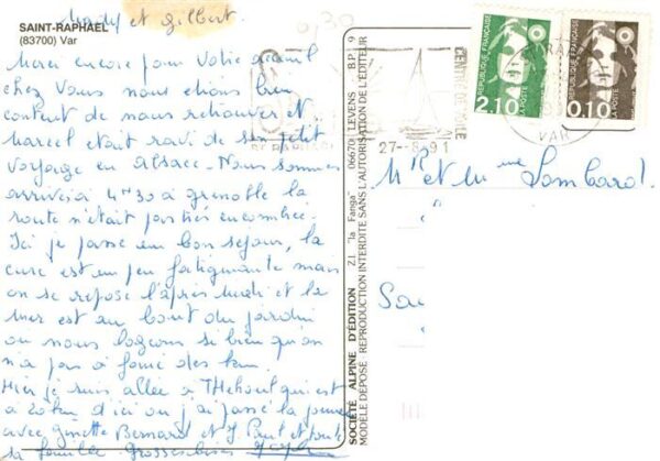 Saint-Raphael  83 Var Promenade Souvenirs – Bild 2