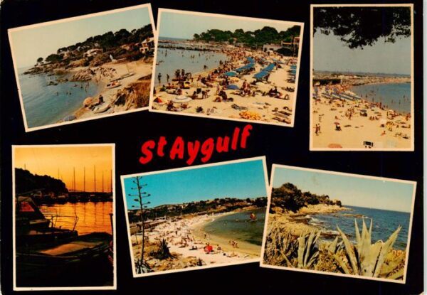 Saint-Aygulf 83 Var Plage Côte d'Azur Coucher de soleil au