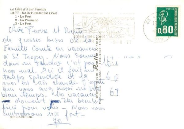 Saint Tropez Var Le port et la pouncho – Bild 2