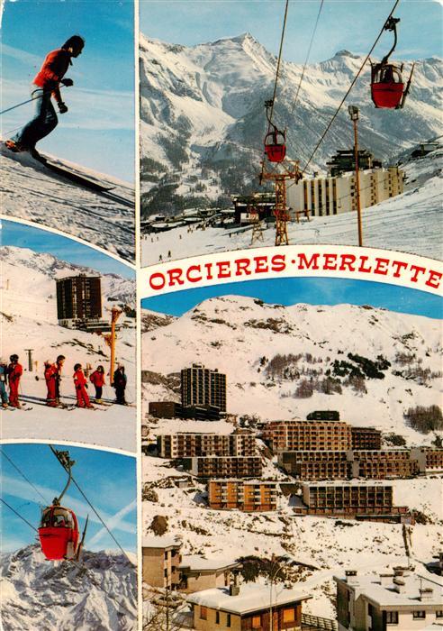 Merlette Orcieres Sports d'hiver Alpes