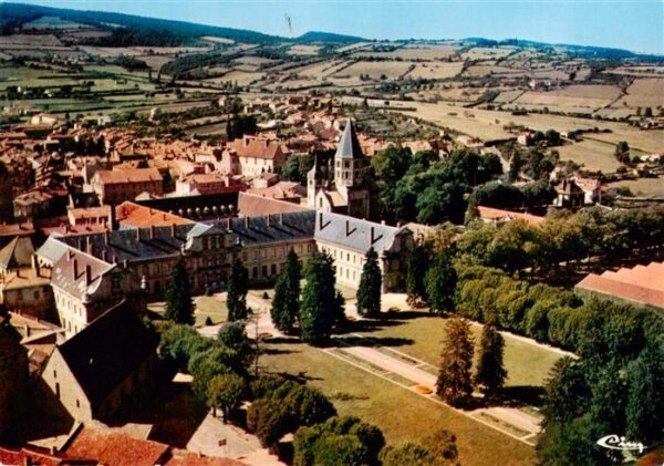 Cluny 71 Saone-et-Loire Vue générale aérienne