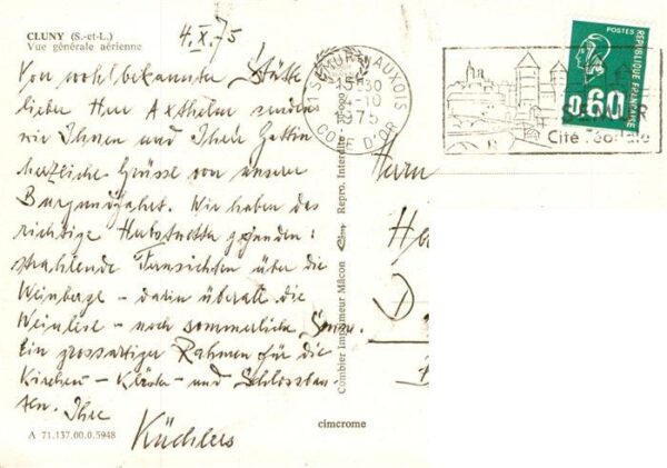 Cluny 71 Saone-et-Loire Vue générale aérienne – Bild 2
