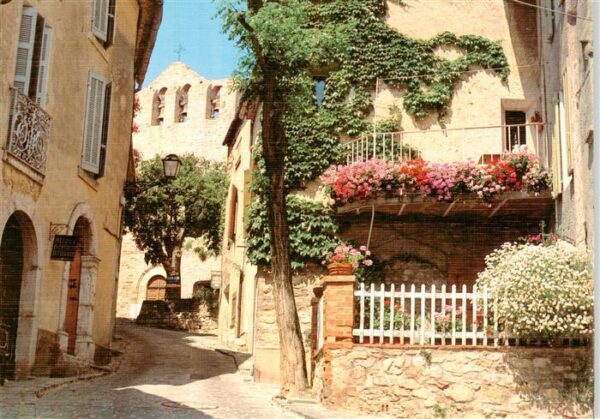 Le Castellet Var Rue droite Eglise XII siècle Collection