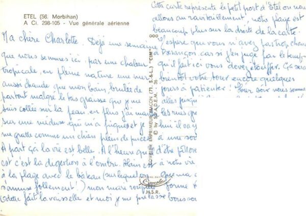 Etel 56 Morbihan Vue générale aérienne – Bild 2