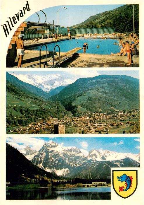 Allevard les Bains 38 Isere La Piscine vue générale Alpes