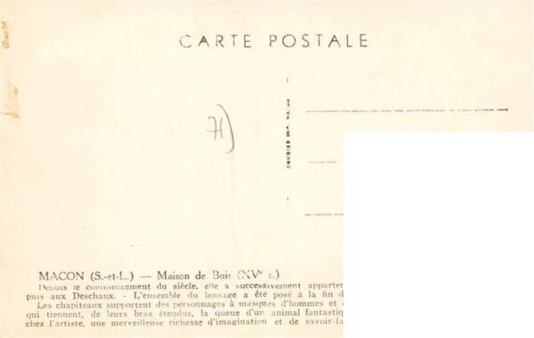 Macon 71 Saone-et-Loire Maison de Bois – Bild 2