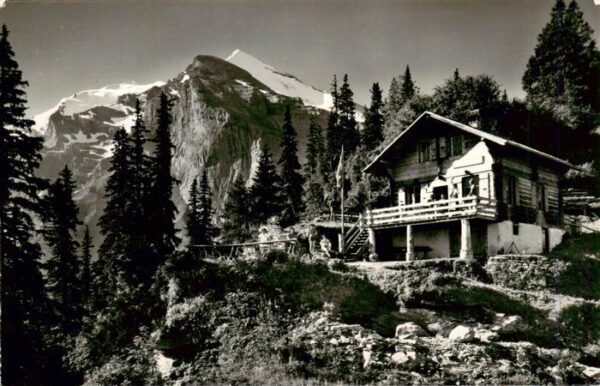 Kandersteg BE Restaurant Bergstation der Stockbahn