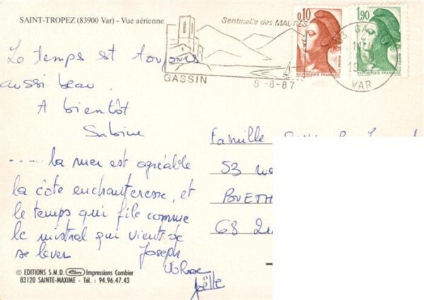 Saint Tropez Var Fliegeraufnahme – Bild 2