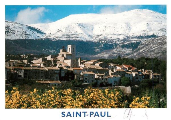 Saint-Paul-de-Vence 06 Alpes-Maritimes Panorama