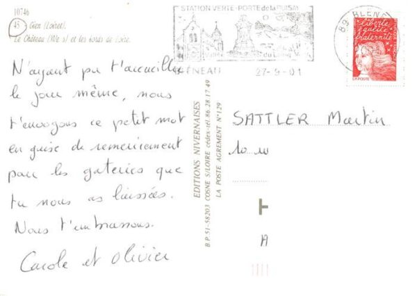 Gien 45 Loiret Le Chateau – Bild 2