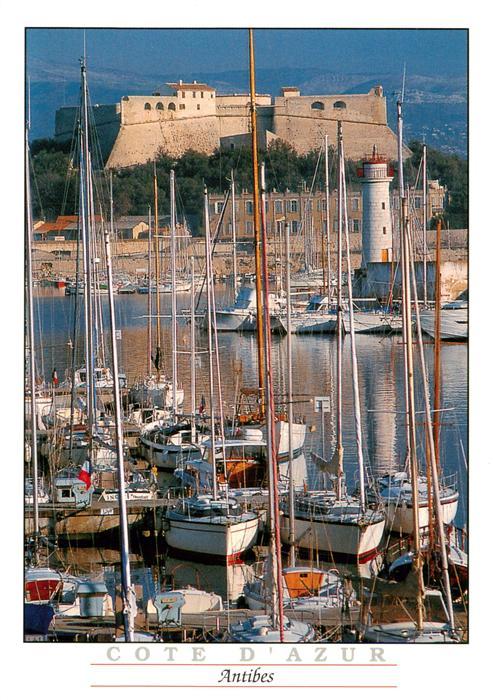 Antibes 06 Alpes Maritimes Le Chateau Le Port