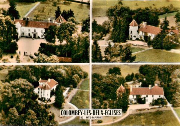 Colombey-les-Deux-Eglises 52 Haute-Marne L’Eglise Vue aerienne