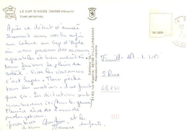 Le Cap d-Agde-sur-Mer 34  Vue aeriennes – Bild 2