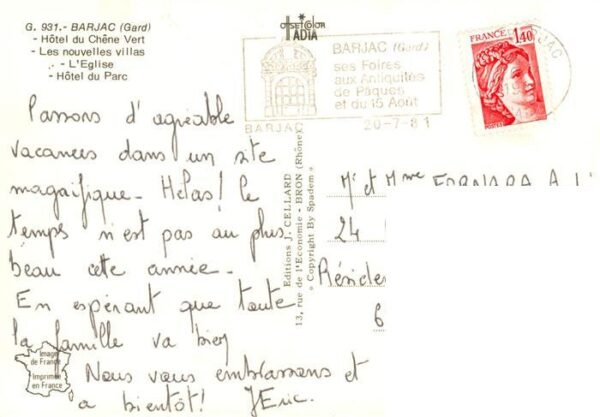 Barjac  30 Gard Hotel du Chene Vert Les nouvelles villa – Bild 2
