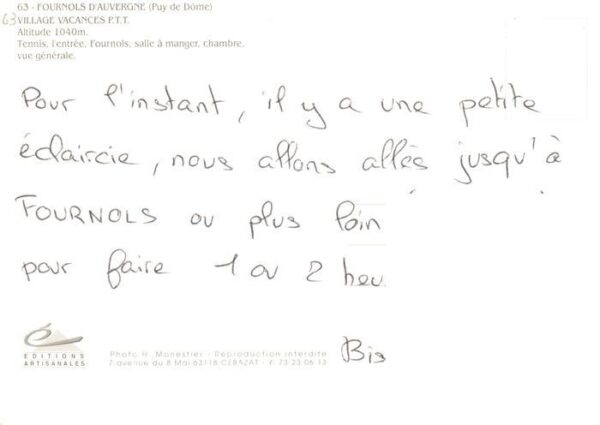 Fournols Village Vacances PTT Tennis Fournols sa – Bild 2