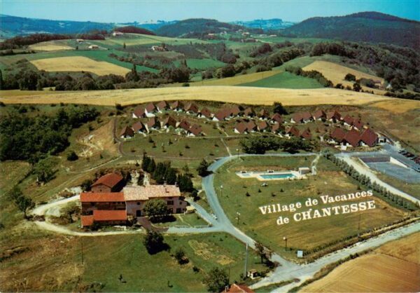 Saint-Donat-sur-l Herbasse Vue aerienne Village de Vacances de Cha