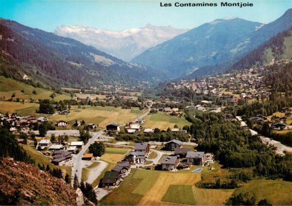 Les Contamines-Montjoie 74 Haute-Savoie Vue aerienne