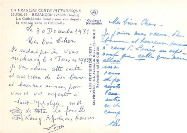 Besancon 25 Doubs La Cathedrale Saint Jean – Bild 2