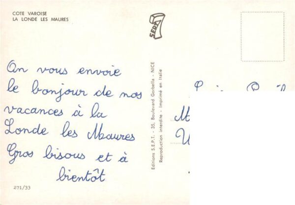 La Londe-les-Maures 83 Var Cote Varoise Vue partielle – Bild 2