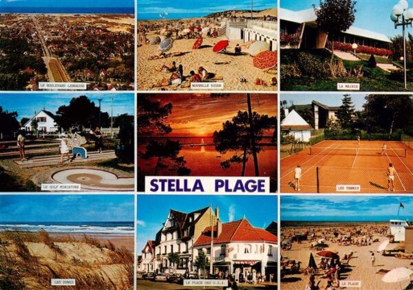 Stella-Plage 62 Pas-de-Calais La Boulevard Labrasse Le Golf Miniature