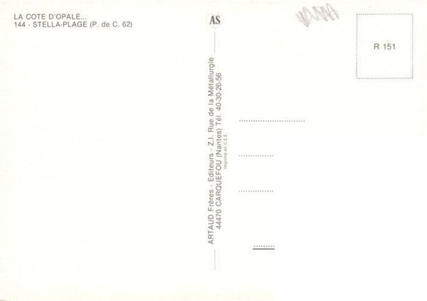Stella-Plage 62 Pas-de-Calais La Boulevard Labrasse Le Golf Miniature – Bild 2