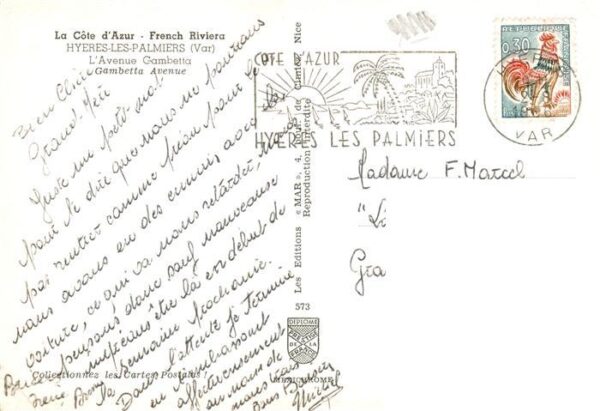 Hyeres-les-Palmiers 83 Var Avenue Gambetta – Bild 2
