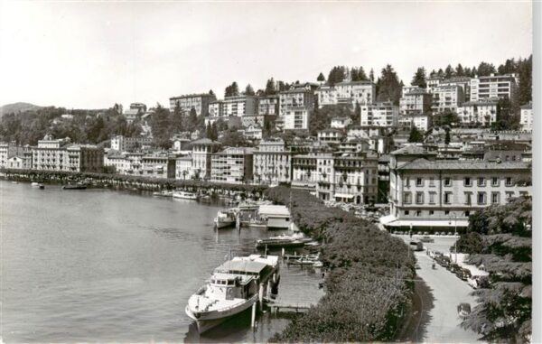 Lugano Lago di Lugano TI Lungolago