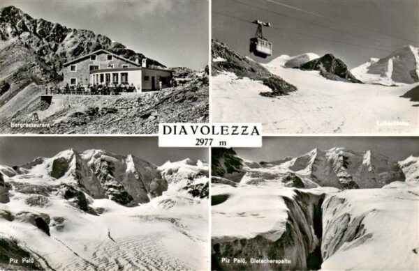Diavolezza Berghaus Restaurant Luftseilbahn Piz Pa