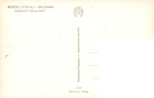 Megeve 74 Haute-Savoie Chalet le Doux Nid – Bild 2