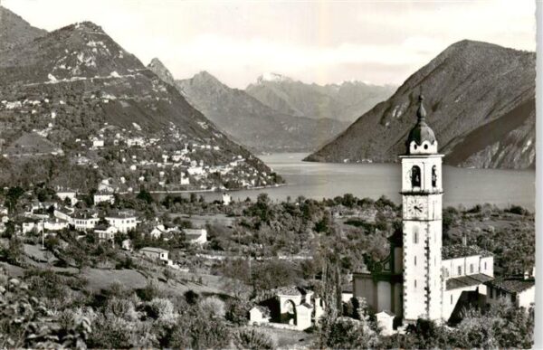 Gentilino TI Chiesa di S. Abbondio Lago di Lugano Al