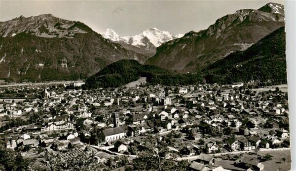 Interlaken BE Panorama Schynige Platte Mönch Jungfrau