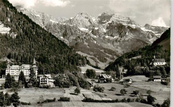 Flueeli-Ranft Fluehli-Ranft OW Panorama Blick gegen Widderfeld Nünalph