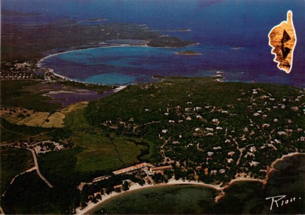 Porto-Vecchio 2A Corse-du-Sud Vue aérienne sur Cala Rosa