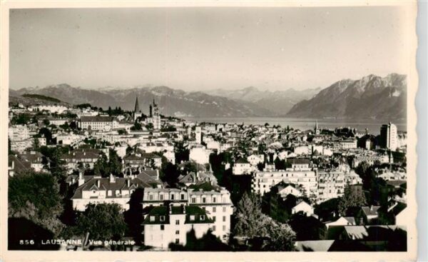 Lausanne VD Vue generale