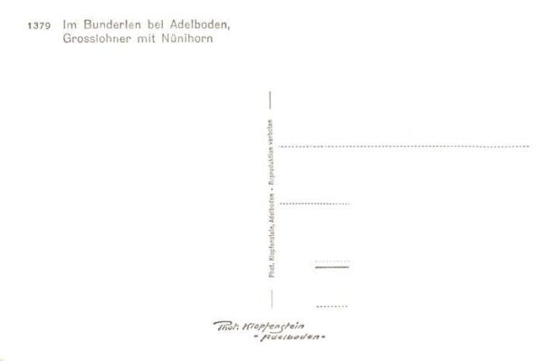 Adelboden BE Im Bunderlen mit Grosslohner und Nüniho – Bild 2