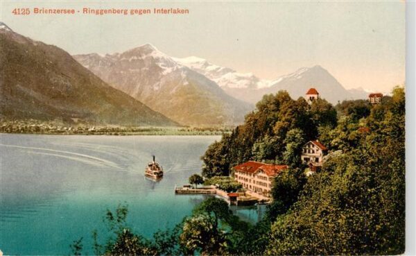 Brienzersee Brienz BE mit Ringgenberg und Interlaken
