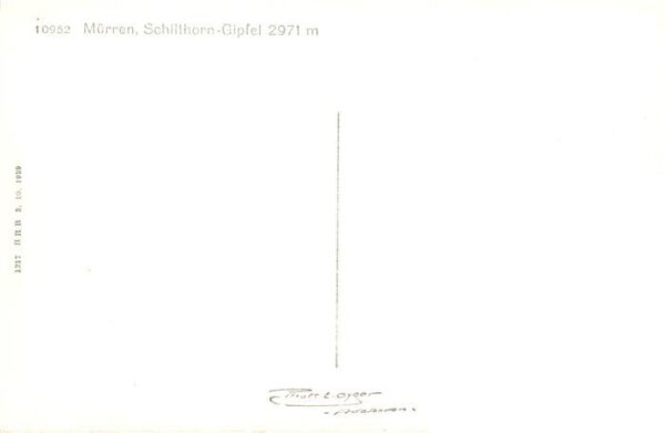 Muerren BE Schilthorn Gipfel – Bild 2