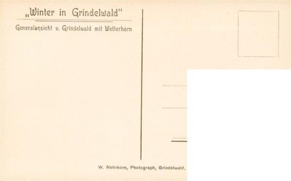 Grindelwald BE Panorama mit Wetterhorn – Bild 2