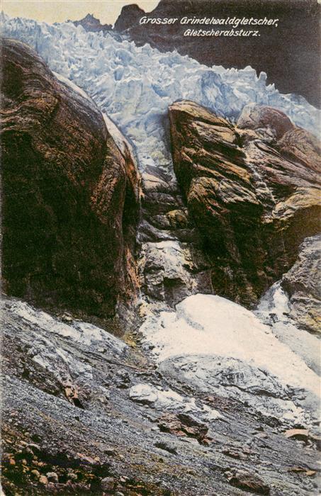 Grindelwaldgletscher BE Gletscherabsturz
